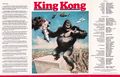 EMI Films King Kong press kit fold out inside