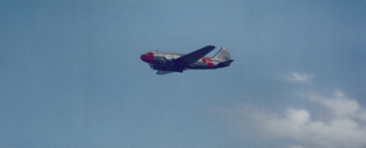 The Curtis C-46D Commando in Mothra vs Godzilla