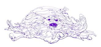 The Glog as seen in The Movie Monster Game's instruction manual