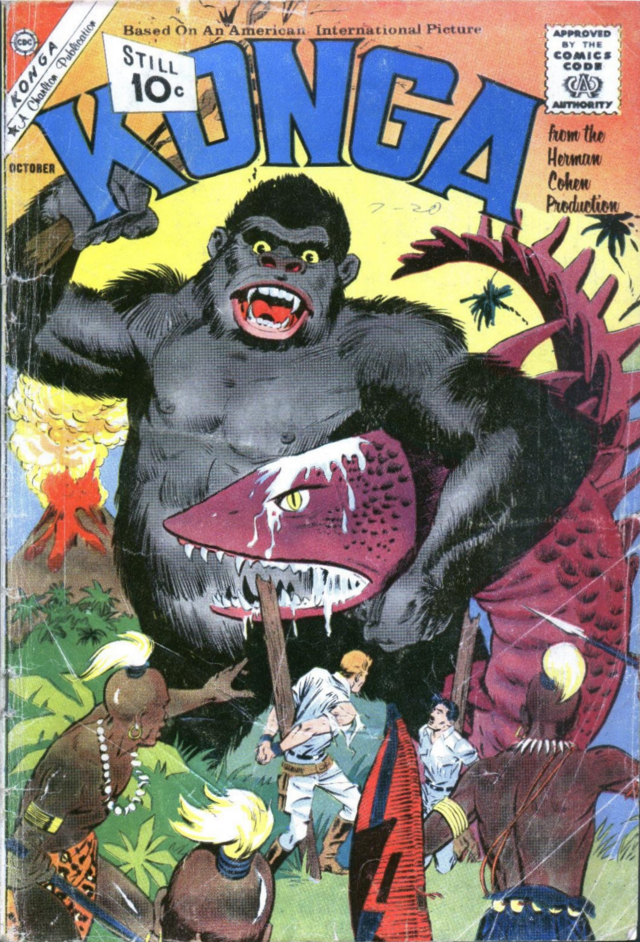 Konga issue 3 (1961) | Wikizilla, the kaiju encyclopedia