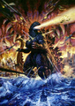 Unused TriStar Godzilla 2000 poster