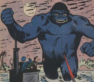 Konga in issue 4 of the comic