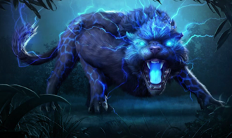 A Volt Panther in Godzilla x Kong: Titan Chasers