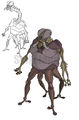 Leviathan Alien concept art