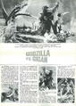 International Godzilla vs. Gigan B3 flyer synopsis