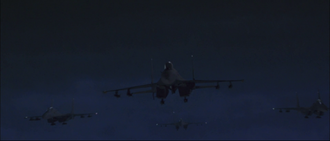 A squadron of F-7Js in Godzilla, Mothra and King Ghidorah: Giant Monsters All-Out Attack