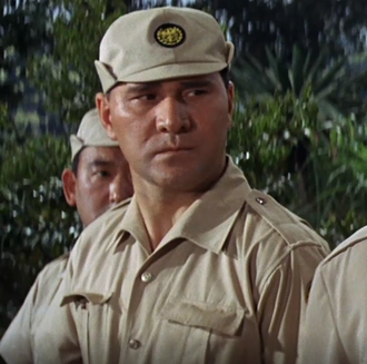 Osman Yusuf as a crewmember of the Explorer in King Kong Escapes (1967)