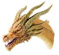 WATANABE x REN King Ghidorah head magnet
