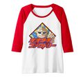 Jet Jaguar/Otaki Factory logo raglan baseball tee