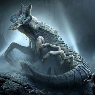 Shimidah concept art by Ken Barthelmey