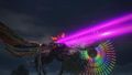 Imago Battra firing his prism beams