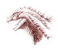 Godzilla head concept art