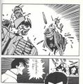 MOGUERA II and III being destroyed by Burning Godzilla in the Godzilla vs. Destoroyah manga