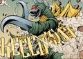 The original Gigan in Godzilla: Rulers of Earth #1
