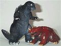 Sunguts Godzilla vs. Baragon set