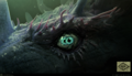 Closeup of Titan X's eye