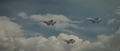 Three JASDF F-35As in formation