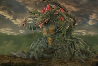 Mirei in her "Super Biollante" form