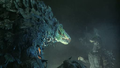 Godzilla faces Biollante for the second time