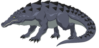 The Galloping Crocodile's model from Skull Island