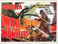 British War of the Monsters quad poster