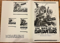 International The War of the Gargantuas ad sheet
