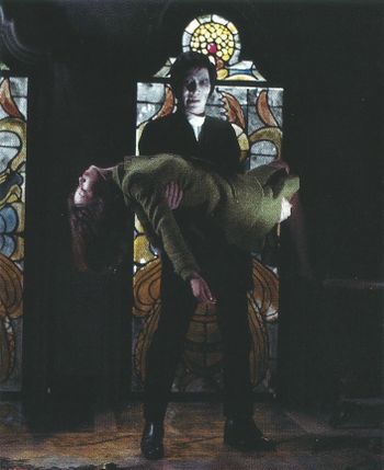 The Vampire in Lake of Dracula