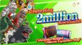 2 million downloads celebration