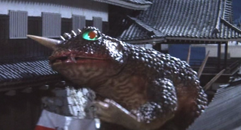 The Giant Toad in Magic Serpent