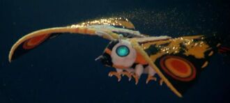 Mothra in Rebirth of Mothra