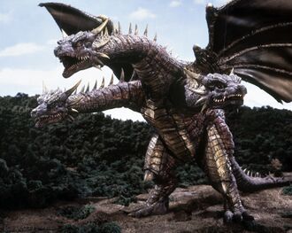 Cretaceous King Ghidorah in Rebirth of Mothra 3