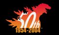 Godzilla 50th anniversary logo