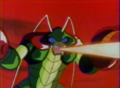 Zarigaros fires its heat ray