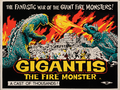 UK Gigantis, the Fire Monster poster