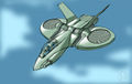 VTOL jet concept art