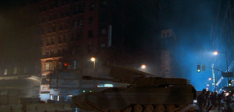 An Anti-Godzilla Tank in GODZILLA (1998)