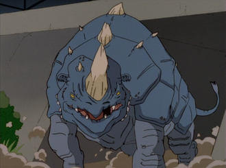 Rhinosaurus in Cash of the Titans