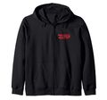 Pencil illustration zip hoodie