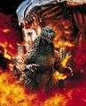 Godzilla 2000: Millennium Toho 2000 DVD art