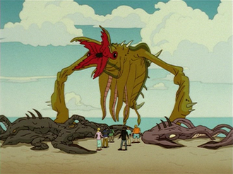 The Crustaceous Rex in Godzilla: The Series