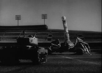 A giant scorpion in The Black Scorpion