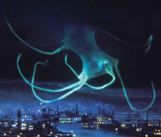 Dogora's giant, jellyfish-like form in Dogora