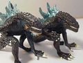 High Grade Wave 4 Godzilla '98 (left), bootleg (right)