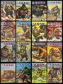 A collection of King Kong issue covers