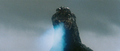 Godzilla fires his Atomic breath