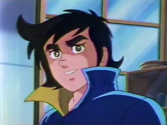 Takeshi Yamato in the Warrior of Love Rainbowman anime