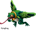 Unused flying frog model