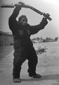 The completed King Kong suit