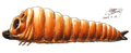 Mothra Larva concept art