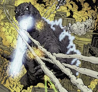 Godzilla in Godzilla: Gangsters & Goliaths